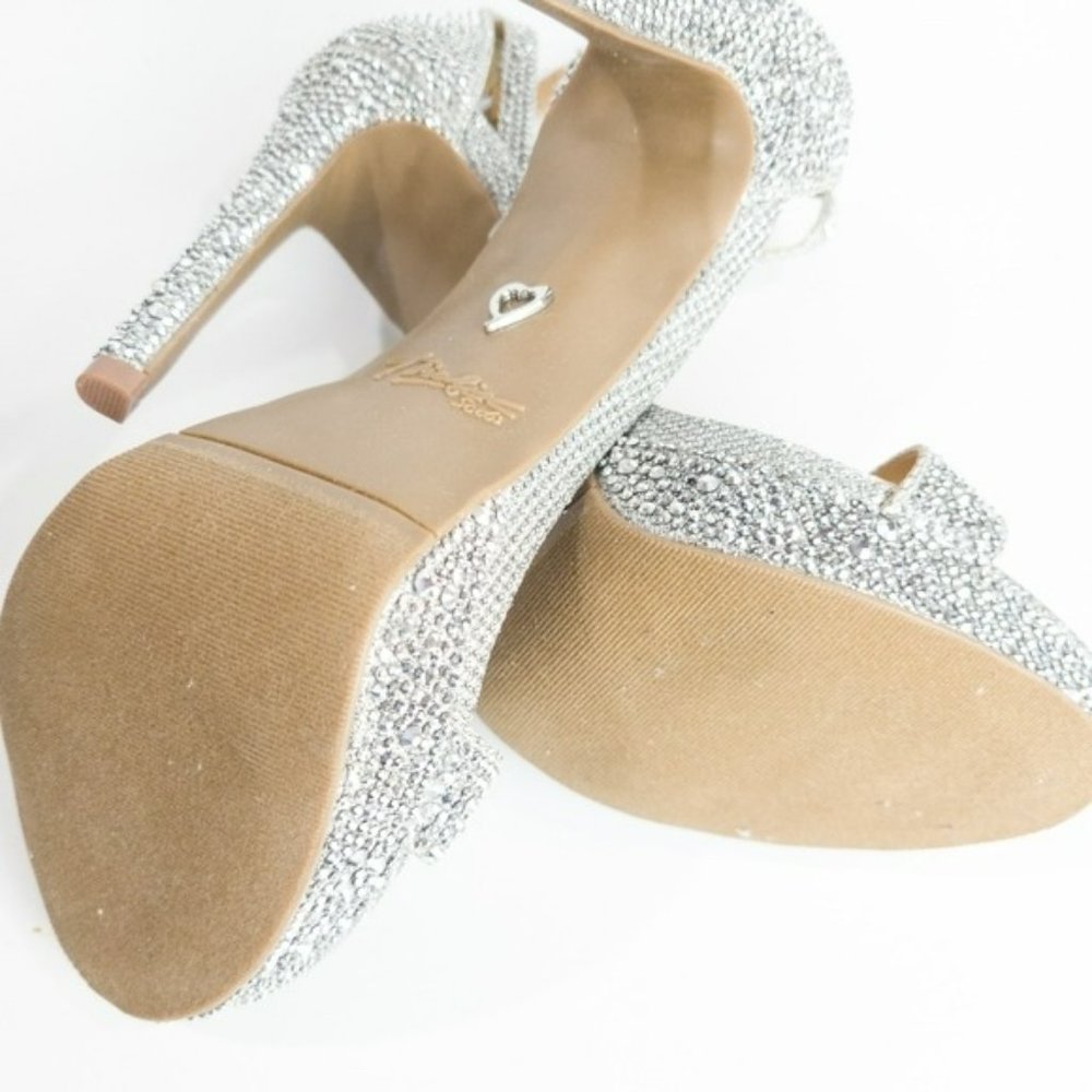 Thalia Sodi Lissy Platform Evening Sandals -7 - Picture 3 of 3